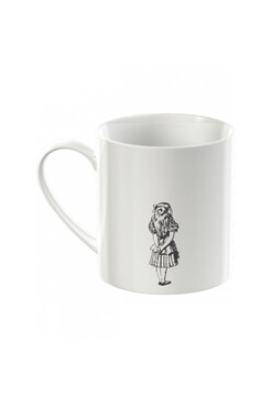 Alice in Wonderland, kubek porcelanowy, Alicja, poj.350ml 