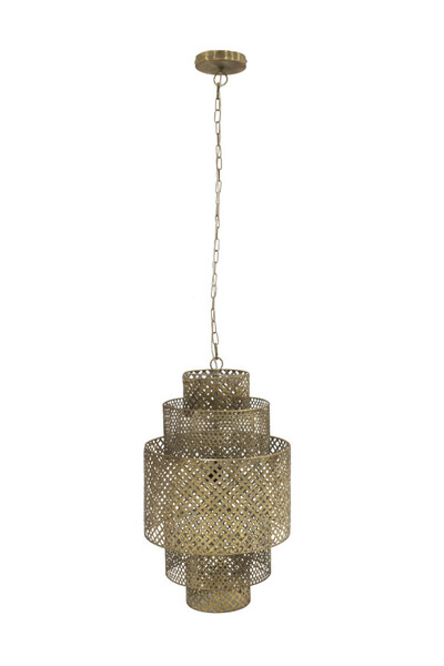 lampa wisząca, Industrial Style Gold