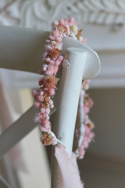 Meliada, wianek na głowę z roślin stabilizowanych, rozmiar uniwersalny 