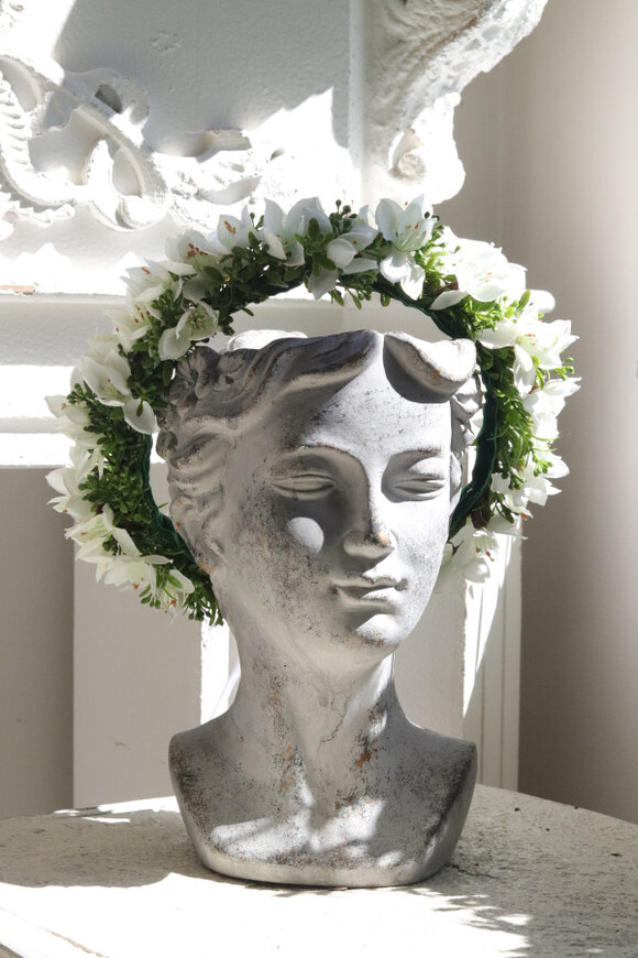 Nana, komunijny wianek na głowę