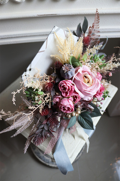 koperta / kompozycja flowerbox Medunia, wym.29.5x30cm