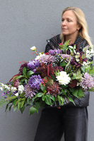 Fioletowa Drogea, komplet dekoracji nagrobnych