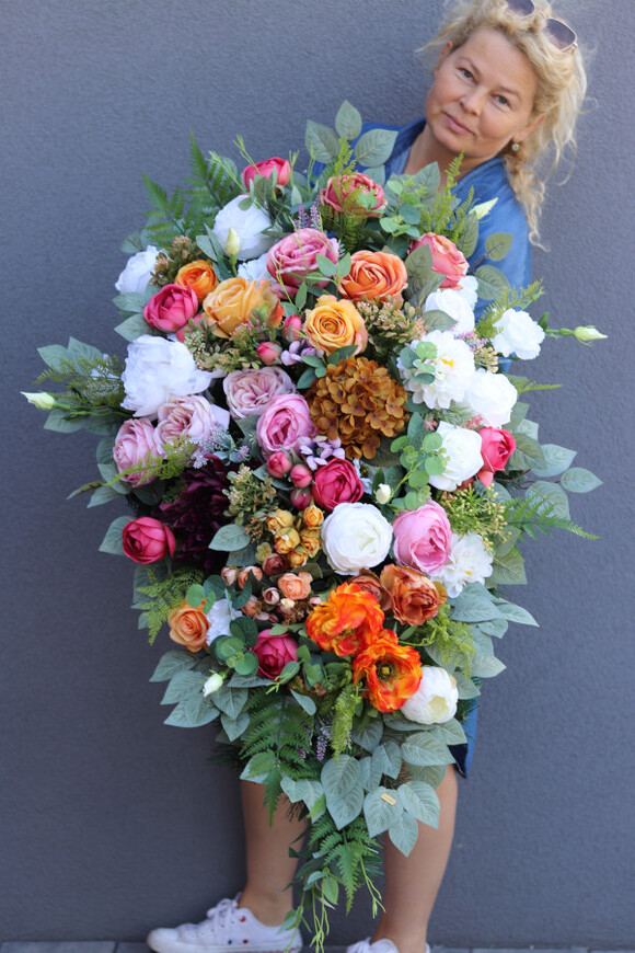 Klementyna Autumn, komplet dekoracji nagrobnych