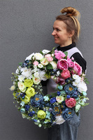 Caryca Katarzyna Spring, duży dekoracyjny wianek