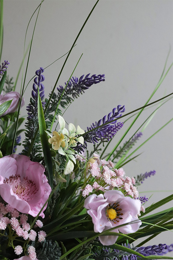  Laos Łąka 2, kompozycja z traw i kwiatów