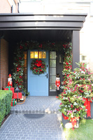 Christmas Exclusive, świąteczny wianek na drzwi na żywej igle