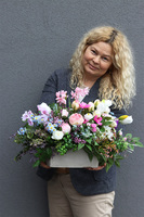 Greolo Pink, komplet dekoracji nagrobnych