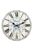 Home Sweet Home, stylowy zegar ścienny