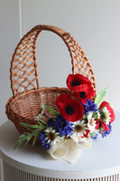 Mazowsze, dekorowany koszyczek wielkanocny