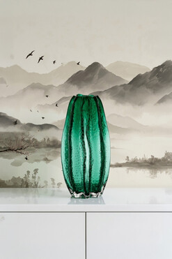 Grazia A, wazon szklany, wym.34.5x17cm