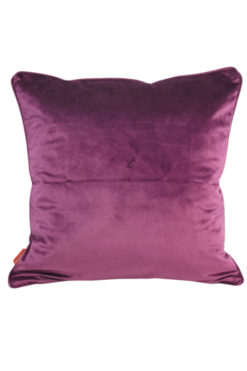 poszewka dekoracyjna Welwetowa Fiolet, wym.45x45cm
