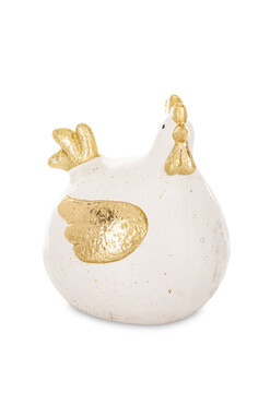 Kura Gold, figurka wielkanocna kura A, wys.21cm