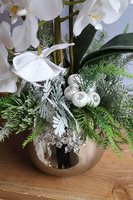 Biała Zima, elegancki storczyk zimowy LED