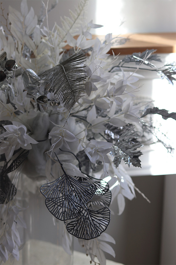 Silver Winter, zimowa dekoracja w szklanej tubie