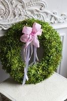 elegancki wysokiej jakości zielony wianek, Poczuj Wiosnę, śr.49cm