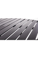 Dallas, metalowy stół ogrodowy