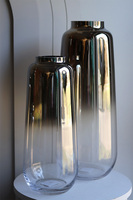 wazon szklany Luxury Silver