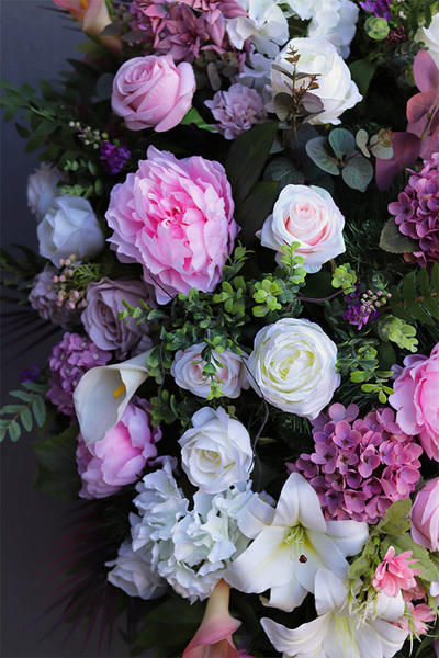 Delia, duża wiązanka nagrobna