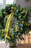 Eveline Berry, dekoracyjny wianek z jagodami