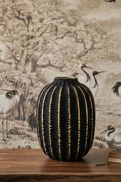 Agrinio D, szklany wazon, wys.19cm