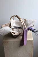 Lawendia, dekorowany koszyczek wielkanocny, wys.20cm