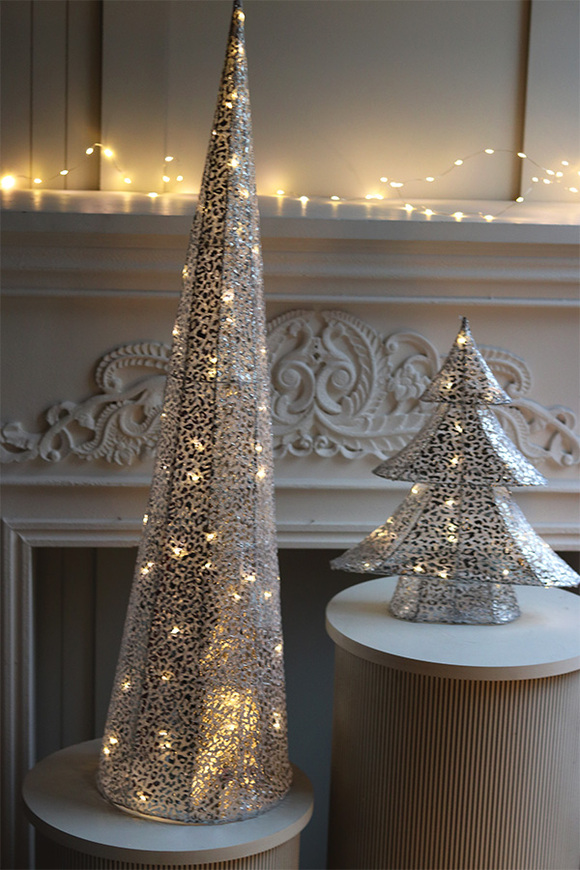 Silver Glamm, figurka choinka