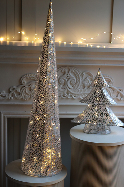 Silver Glamm, figurka choinka