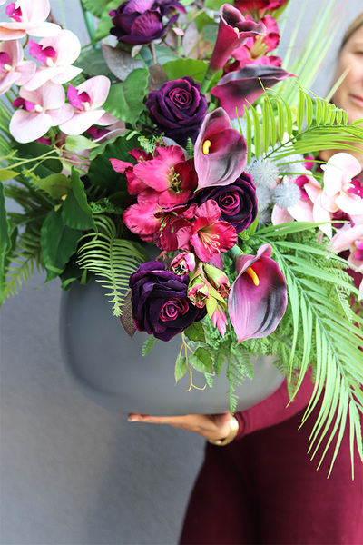 El Dorado Fiberglass, egzotyczna kompozycja kwiatowa