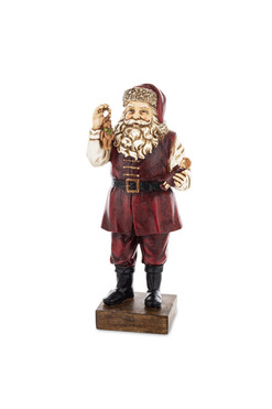Vintage Xmas A, bożonarodzeniowa figurka Mikołaj, wys.33cm