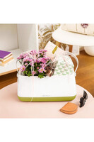 Yula Bag, doniczka z nawadnianiem zielona tendom.pl