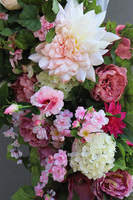 fioletowa girlanda kwiatowa, Mokotovska, dł.100cm