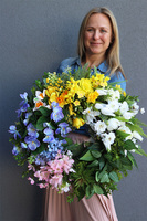 duży wiosenny wianek, Flisatti 2