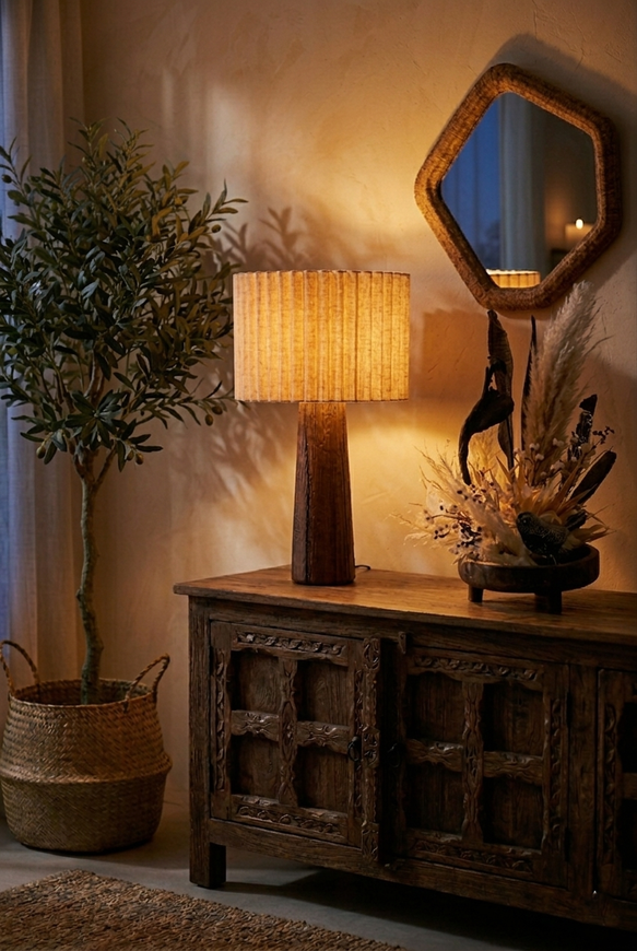 Boho House A, elegancka lampa stołowa