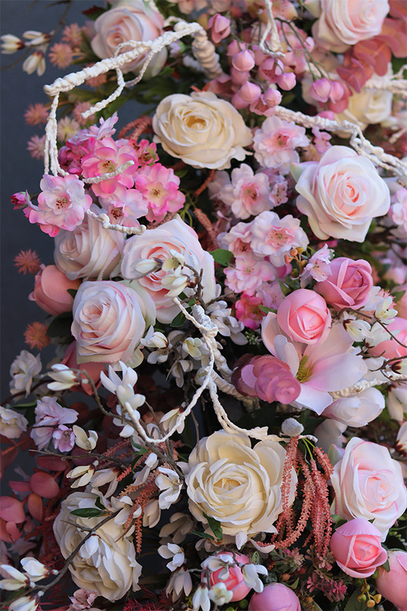 Primavera London Floral, kwiatowa girlanda dekoracyjna, dł.170cm