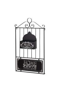 Home Sweet Home B, dekoracja ścienna kwietnik, wym.97x55cm