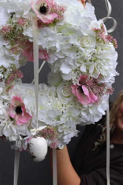 Piękno Wiosny 2, bogaty sufitowy wianek wielkanocny