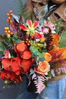 Energia Serca, bukiet nagrobny we wkładzie, dł.53cm