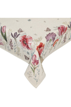 Spring Flowers, obrus gobelinowy, 180x140cm