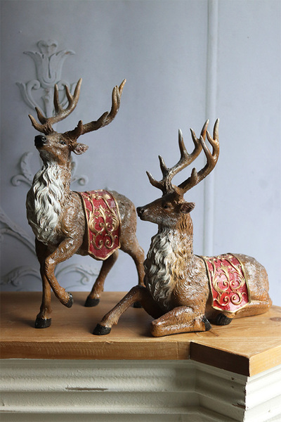 Jeleń Dalmore B, figurka świąteczna