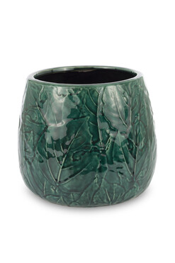 Green Leaf A, doniczka osłonka na kwiaty, wym.18x21cm
