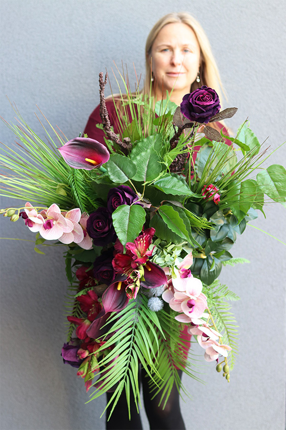 El Dorado Fiberglass, egzotyczna kompozycja kwiatowa