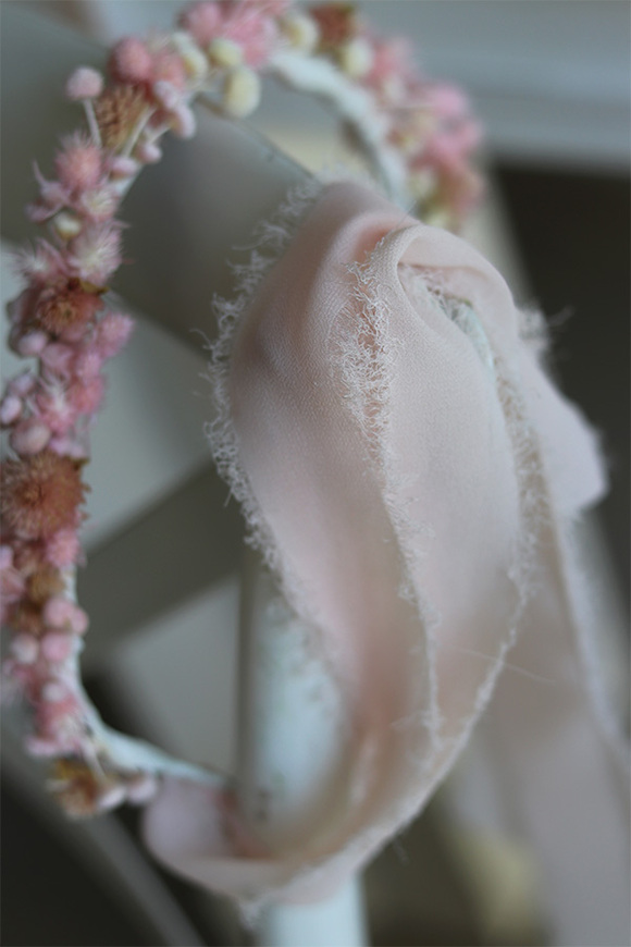 Meliada, wianek na głowę z roślin stabilizowanych, rozmiar uniwersalny