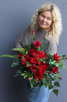 Red Ferry, bukiet nagrobny we wkładzie