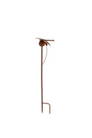 Rust Garden, metalowa dekoracja ogrodowa, ważka