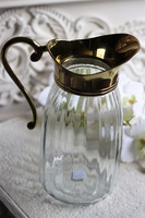 szklany dzbanek, Lux Villa Silver Glamour