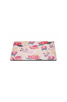 Peony Pink, podkładki korkowe z kwiatami, średnie, 4szt