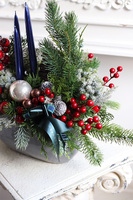 Nevilla, adwentowy stroik ze świecami LED