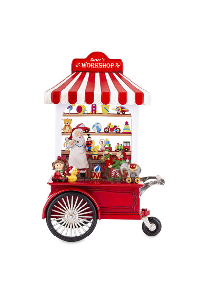 Santa Shop, świąteczna pozytywka stragan