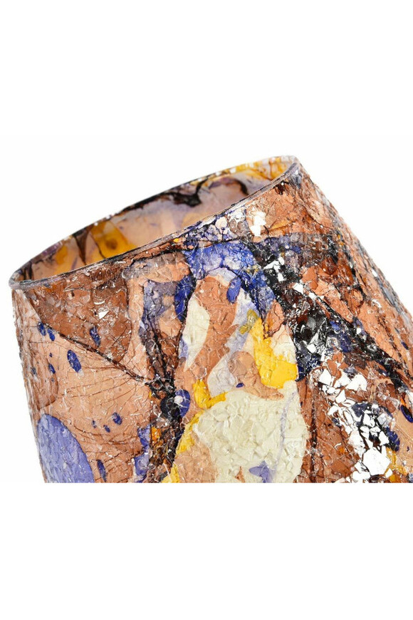 Modern B, kolorowy lampion szklany