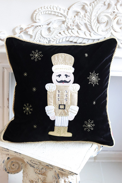 Christmas Mood, poszewka dekoracyjna świąteczna, Dziadek Czarny